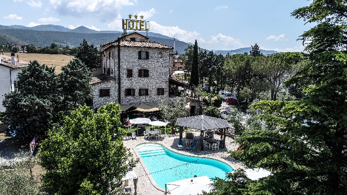 Hotel Benedetti in Campello Sul Clitunno, Italy